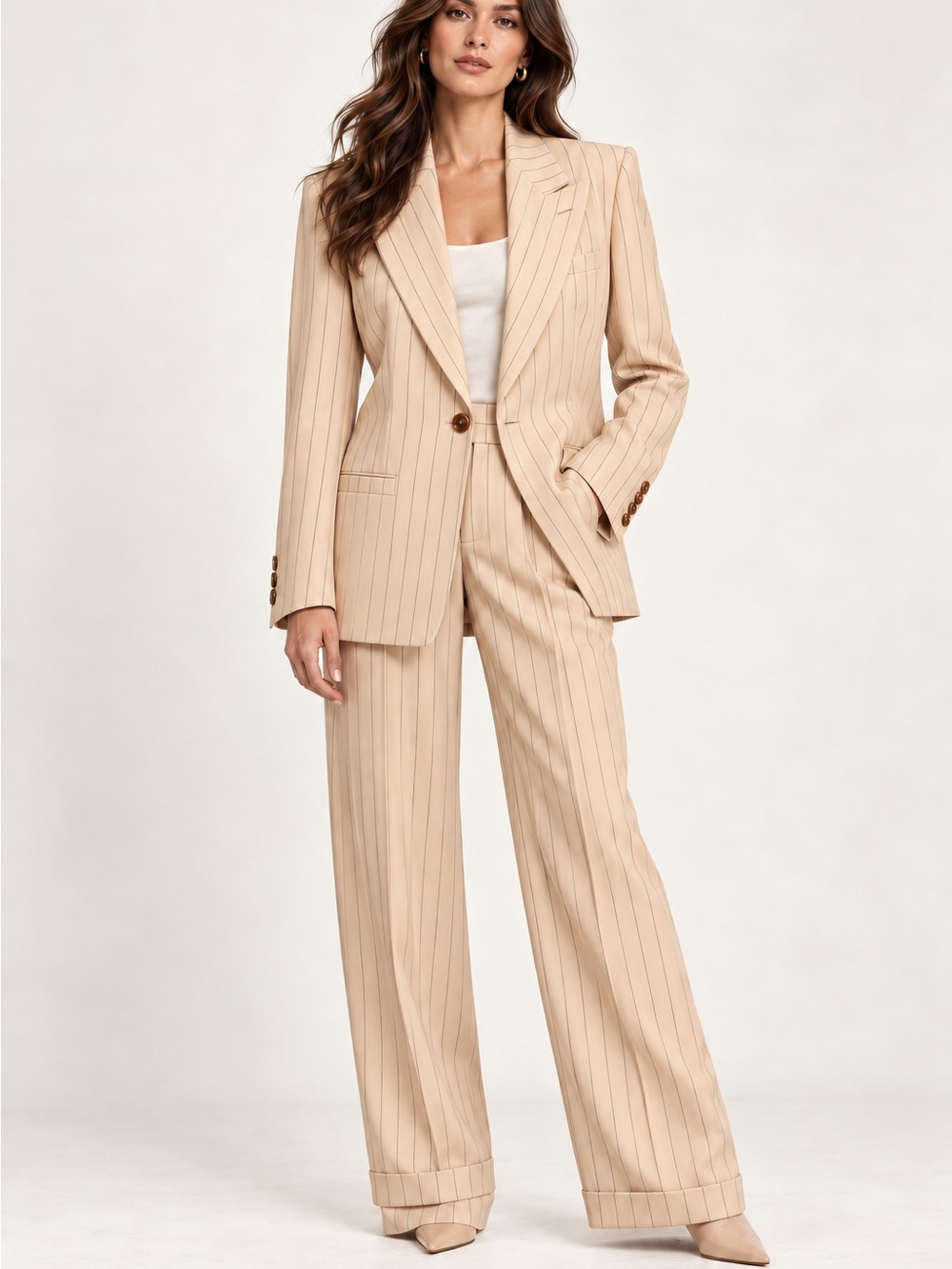 Jean Paul Gautier striped suit